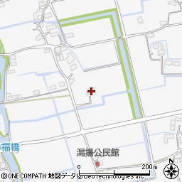 福岡県みやま市高田町江浦1185周辺の地図