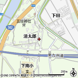 大分県臼杵市清太郎768周辺の地図