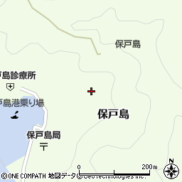 大分県津久見市保戸島1198-1周辺の地図