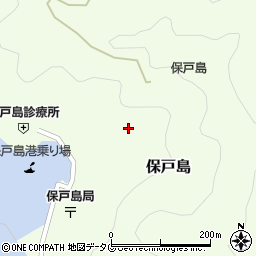 大分県津久見市保戸島1190-1周辺の地図