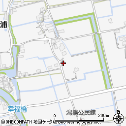 福岡県みやま市高田町江浦1213周辺の地図