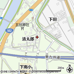 大分県臼杵市清太郎770周辺の地図