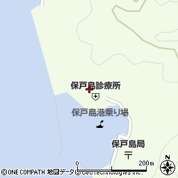 大分県津久見市保戸島879-3周辺の地図