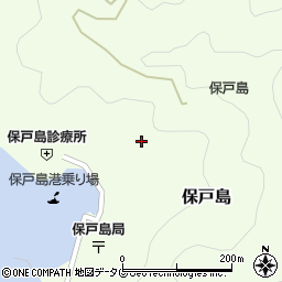 大分県津久見市保戸島1183-1周辺の地図