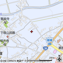 佐賀県嬉野市嬉野町大字下宿甲3706-1周辺の地図