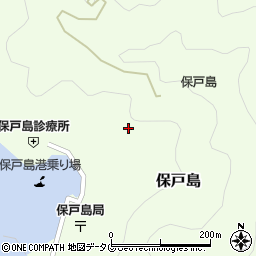 大分県津久見市保戸島1185周辺の地図