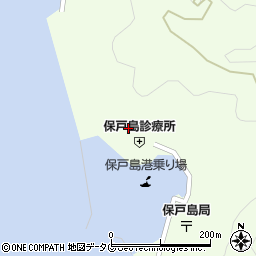 大分県津久見市保戸島871-1周辺の地図