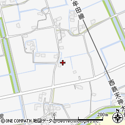 福岡県みやま市高田町江浦791周辺の地図
