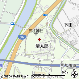 大分県臼杵市清太郎748周辺の地図