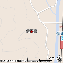 高知県幡多郡黒潮町伊與喜周辺の地図