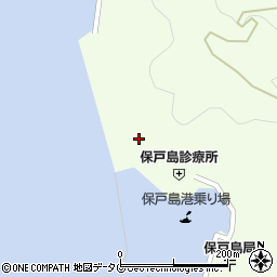 大分県津久見市保戸島861-1周辺の地図