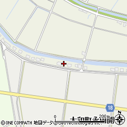 福岡県柳川市大和町皿垣開2467周辺の地図