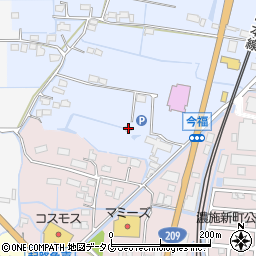 福岡県みやま市高田町今福695周辺の地図
