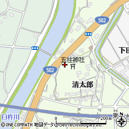 大分県臼杵市清太郎722周辺の地図
