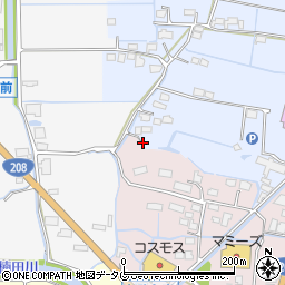 福岡県みやま市高田町今福703周辺の地図