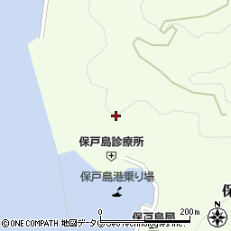 大分県津久見市保戸島853周辺の地図