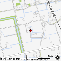 福岡県みやま市高田町江浦1026周辺の地図