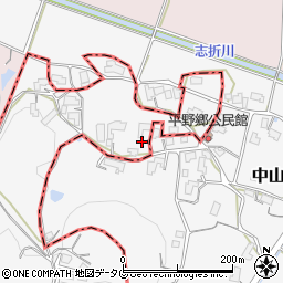 長崎県東彼杵郡川棚町中山郷1918周辺の地図