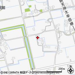 福岡県みやま市高田町江浦1019周辺の地図