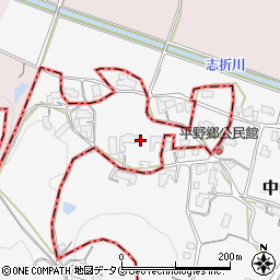 長崎県東彼杵郡川棚町中山郷1912周辺の地図