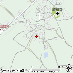 佐賀県嬉野市嬉野町大字下野周辺の地図