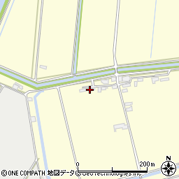 福岡県柳川市大和町中島2987周辺の地図