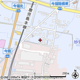 福岡県みやま市高田町今福605周辺の地図