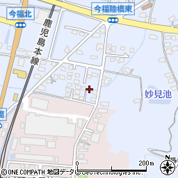 福岡県みやま市高田町今福600周辺の地図