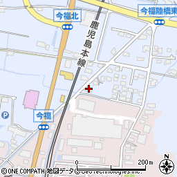 福岡県みやま市高田町今福607周辺の地図