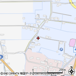 福岡県みやま市高田町今福712周辺の地図