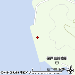 大分県津久見市保戸島754-44周辺の地図