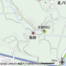 大分県臼杵市前田390周辺の地図