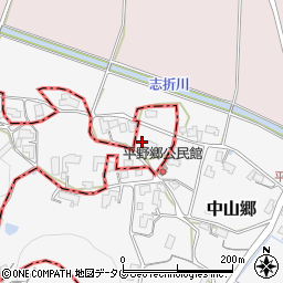 長崎県東彼杵郡川棚町中山郷1929周辺の地図