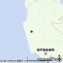 大分県津久見市保戸島754-6周辺の地図