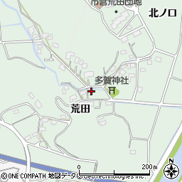 大分県臼杵市前田389周辺の地図