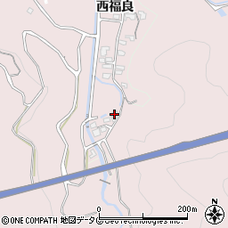大分県臼杵市西福良1557周辺の地図