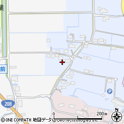 福岡県みやま市高田町今福725周辺の地図