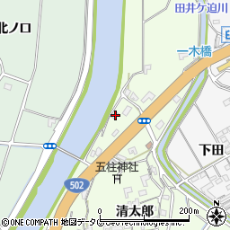 大分県臼杵市清太郎79周辺の地図