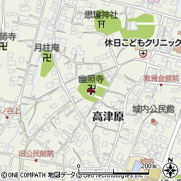 幽照寺周辺の地図