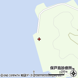 大分県津久見市保戸島754-68周辺の地図