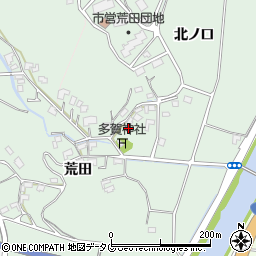 大分県臼杵市前田451周辺の地図