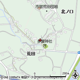 大分県臼杵市前田422周辺の地図