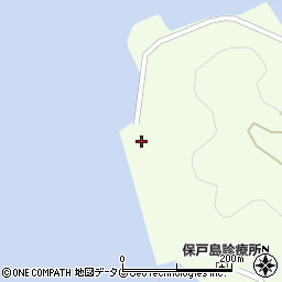 大分県津久見市保戸島754-71周辺の地図