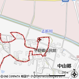 長崎県東彼杵郡川棚町中山郷1957周辺の地図