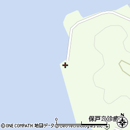 大分県津久見市保戸島754-80周辺の地図