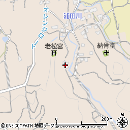 福岡県みやま市高田町田浦1148周辺の地図