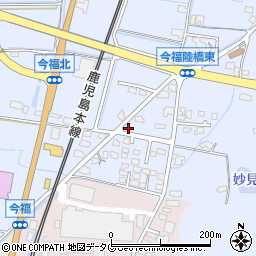 福岡県みやま市高田町今福596周辺の地図