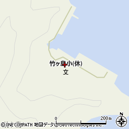 愛媛県宇和島市津島町竹ヶ島256周辺の地図