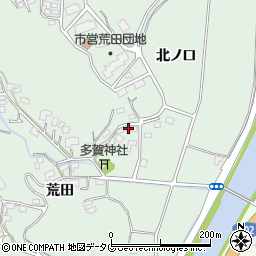 大分県臼杵市前田465周辺の地図