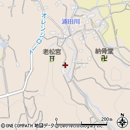 福岡県みやま市高田町田浦1146周辺の地図